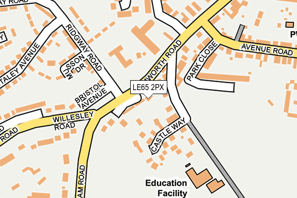 Map of THE NOVO DESIGN HOUSE LTD at local scale