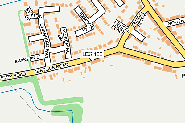 Map of GP CRAFTWORKS LIMITED at local scale