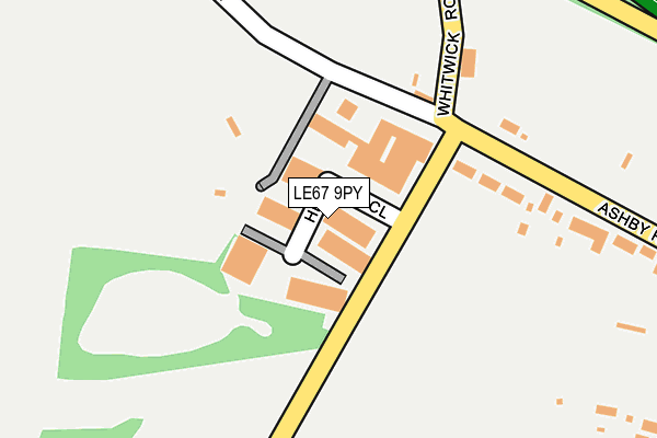 Map of JB PAINTS LTD at local scale