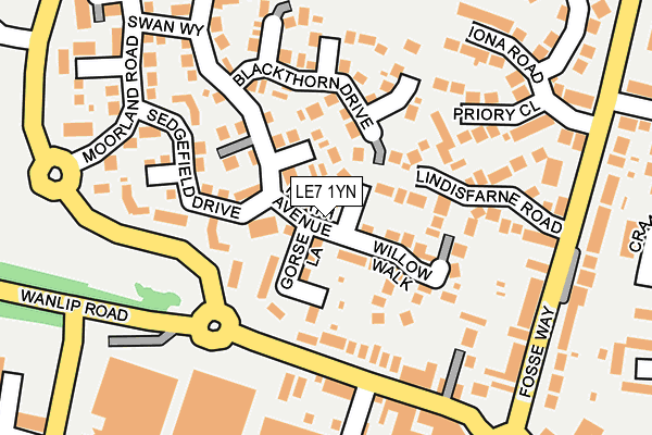 Map of MEGASTRIKERS LTD at local scale