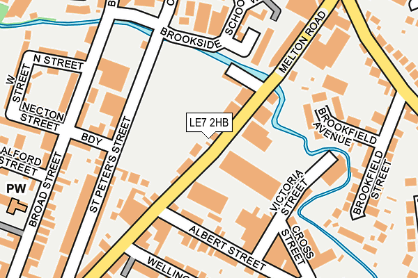 Map of ESNA PROPERTY LTD at local scale