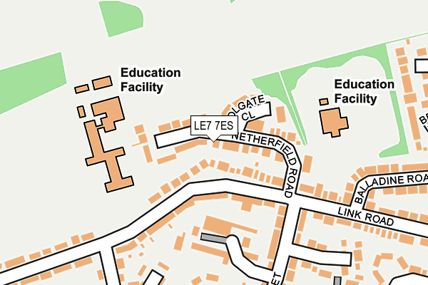 Map of JW SPORTS ACADEMY LTD at local scale