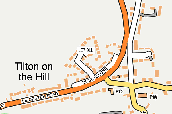 Map of CONSTELLATION (LEICESTER) HOLDINGS LIMITED at local scale