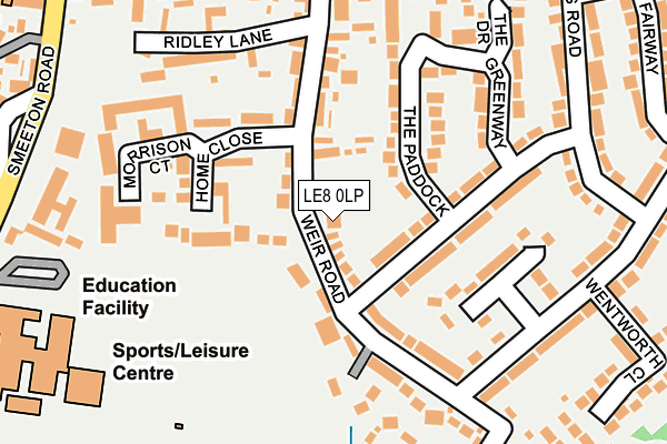 Map of ROF TRADING LIMITED at local scale