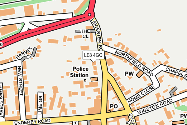 Map of DOVE PROP LIMITED at local scale