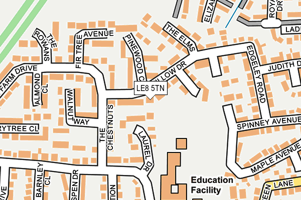 Map of AXLR8 ROAD USER EDUCATION PROJECT CIC at local scale