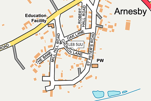 Map of PLOMBIER LIMITED at local scale