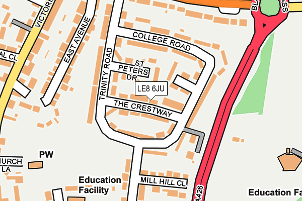 Map of MBK SC LTD at local scale