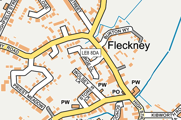 Map of FIREFLY LEICESTER COMMUNITY INTEREST COMPANY at local scale