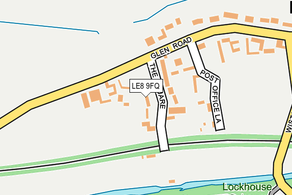 LE8 9FQ map - OS OpenMap – Local (Ordnance Survey)