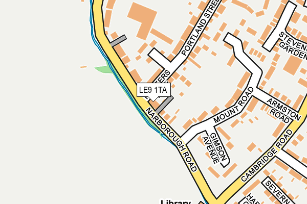 Map of LANESPORT LIMITED at local scale