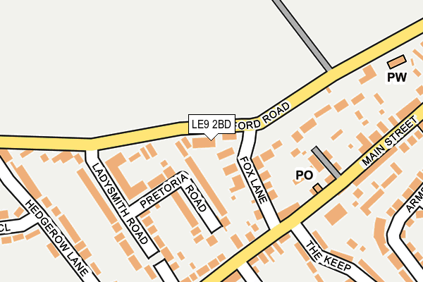 Map of SHOP MARCELLO LIMITED at local scale