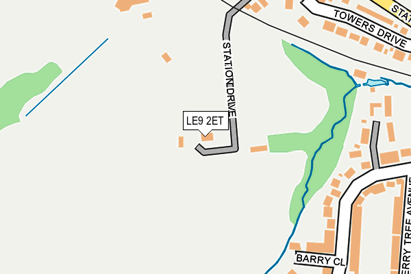 Map of A TINY HAMLET LIMITED at local scale