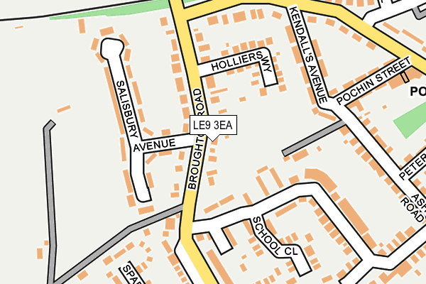 Map of SM ATHLETIC LIMITED at local scale
