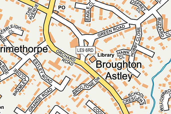 Map of ASTLEY PROPERTIES LTD at local scale