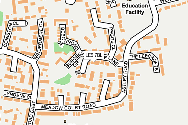 Map of MATSOFTCOMPUTERS LTD at local scale