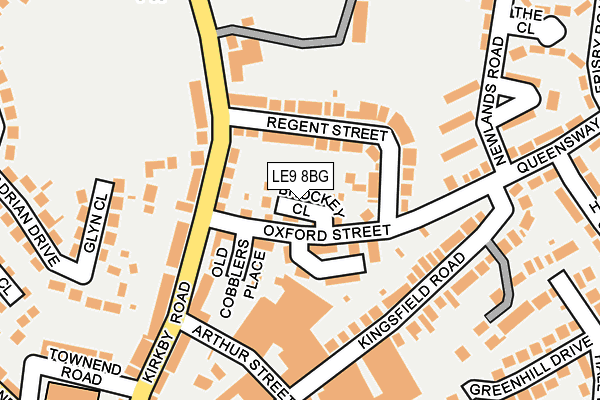 Map of LUCAS FIRE AND SECURITY LIMITED at local scale