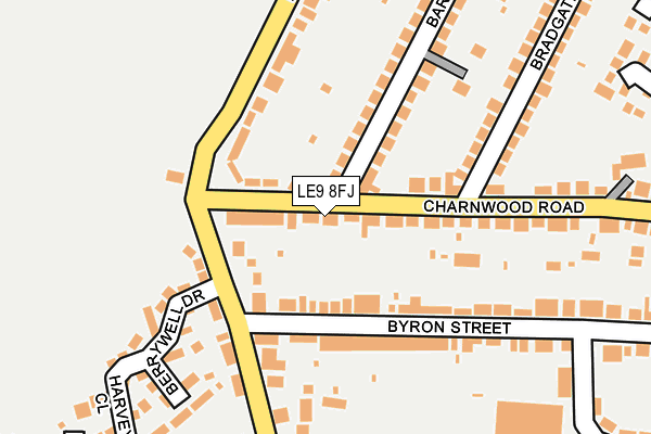 Map of MANOR CARPENTRY SERVICES LTD at local scale