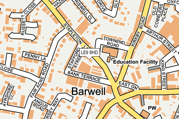 Map of FARMNATION LTD at local scale