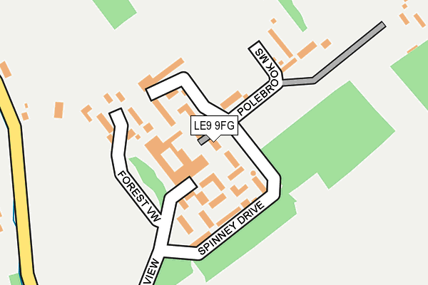 Map of HENRY FAMILY HOLDINGS RESIDENTIAL LTD at local scale