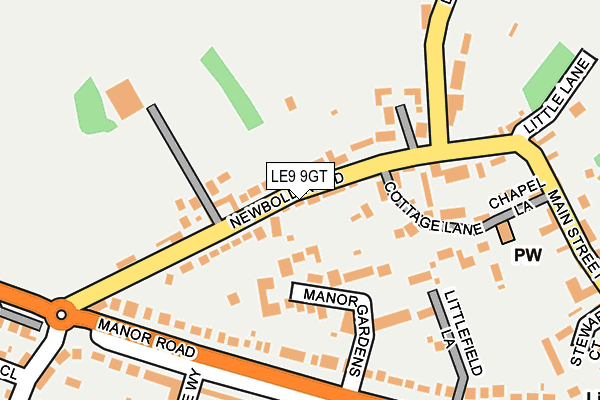 Map of G2 INSOLVENCY LIMITED at local scale