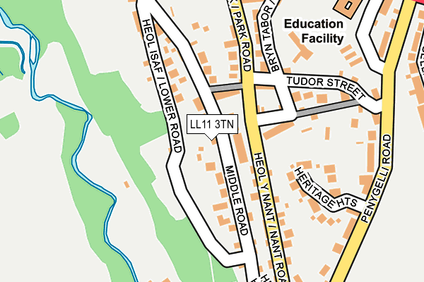 Map of ACHERON ELECTRICAL LIMITED at local scale