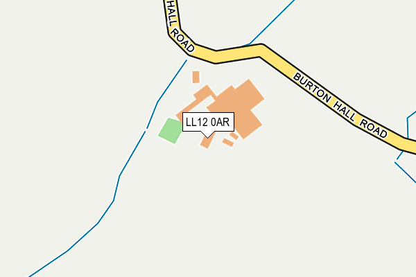 LL12 0AR map - OS OpenMap – Local (Ordnance Survey)