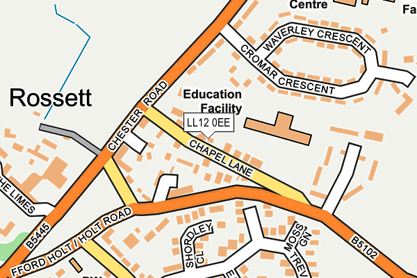 Map of EILBECK PROPERTY LTD at local scale
