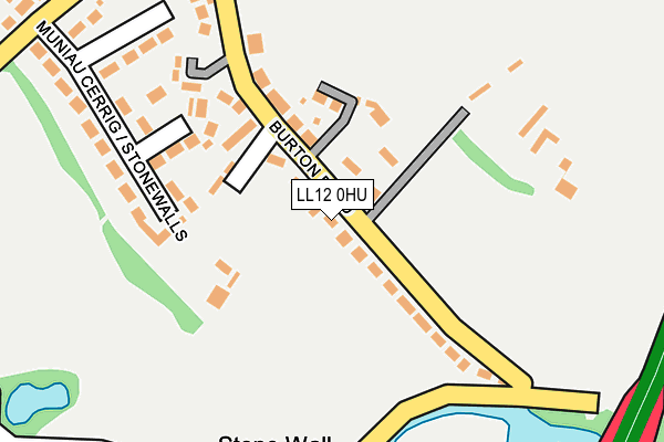 LL12 0HU map - OS OpenMap – Local (Ordnance Survey)