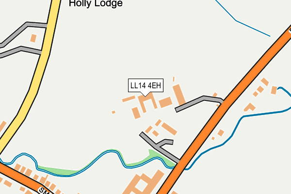Map of DEE VALLEY LIMITED at local scale