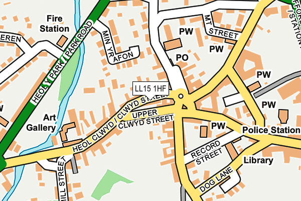 Map of RUTHIN STOCKBROKERS & INVESTMENT MANAGEMENT LIMITED at local scale