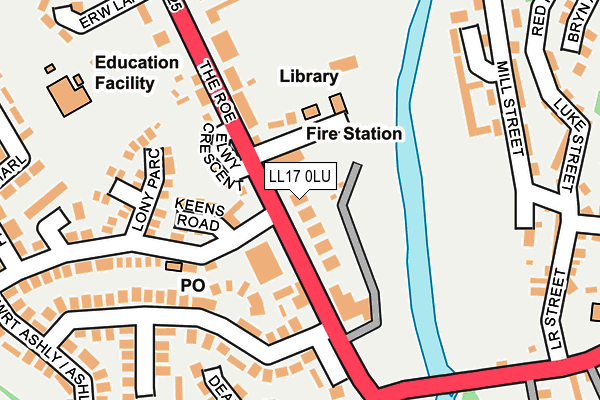 Map of BACK DOCTOR CLINIC LTD at local scale