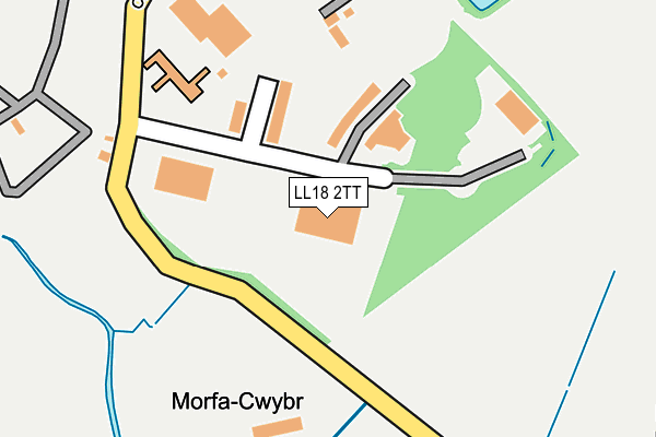 Map of THORPE DT MANUFACTURING LIMITED at local scale