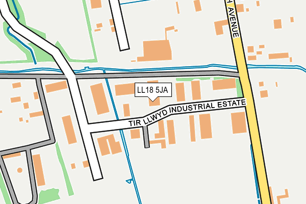 Map of MARSH-EVANS CARAVAN REPAIRS LIMITED at local scale