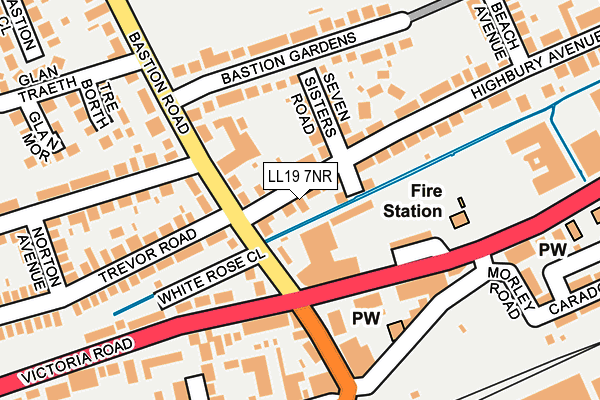 Map of CHESHIRE CHARGING LIMITED at local scale