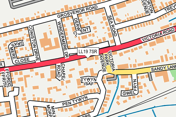 Map of JC FISH AND CHIPS LIMITED at local scale