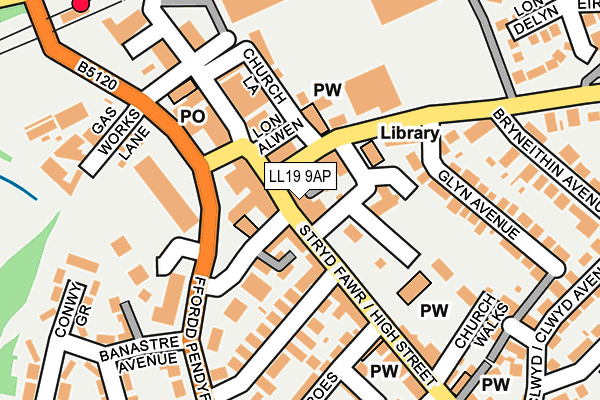 Map of D & K (UK COMPANY) LIMITED at local scale