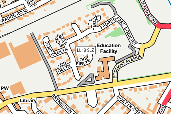 Map of HARRISON ELECTRICIAN LTD at local scale