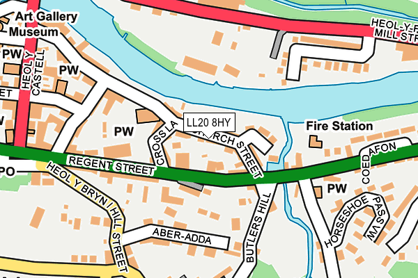 Map of PBMFIRE LTD at local scale