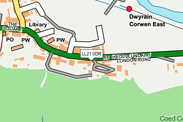 Map of TJM RETAIL LTD at local scale
