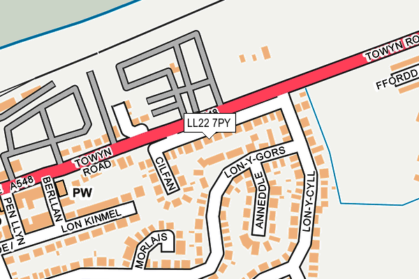 Map of A.J.STACEY JOINERY LTD at local scale