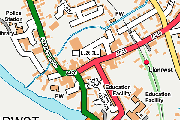 Map of RYDER ACADEMI CIC at local scale