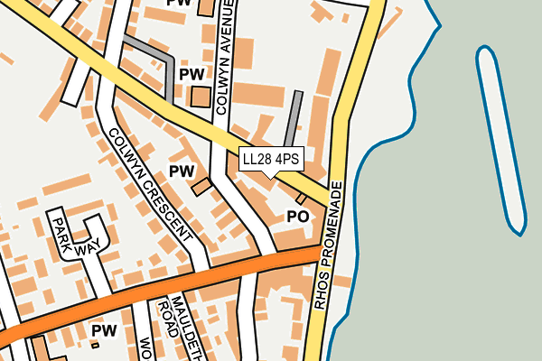 Map of MESSRS WATSON AND WATSON LTD at local scale