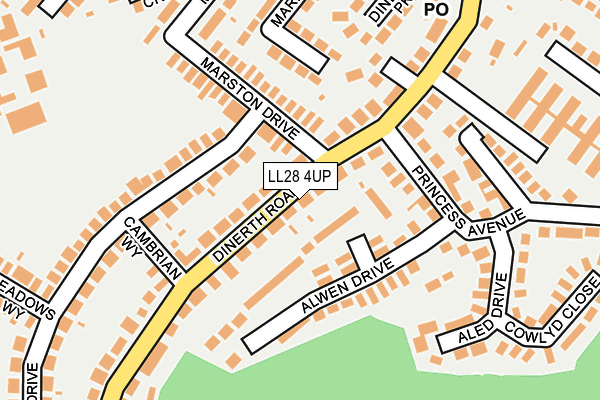 Map of CLIMBERS MARKET LTD at local scale
