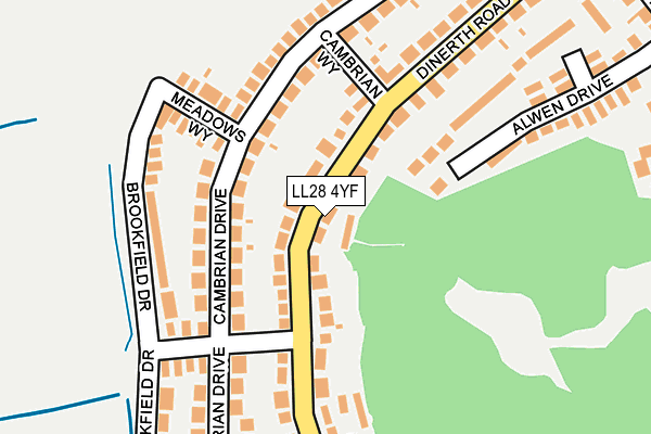 Map of LAURISTON PROPERTY LLP at local scale