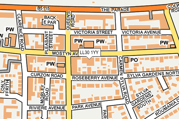 Map of MCALLISTER LEISURE LIMITED at local scale