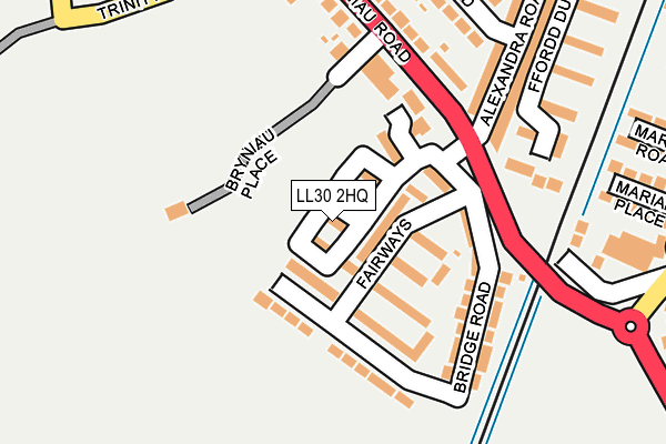 LL30 2HQ map - OS OpenMap – Local (Ordnance Survey)