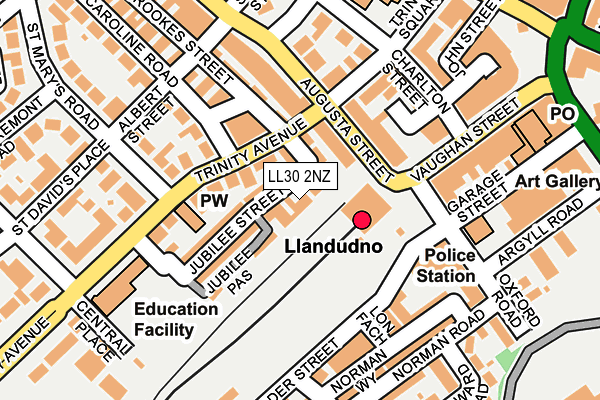 LL30 2NZ map - OS OpenMap – Local (Ordnance Survey)