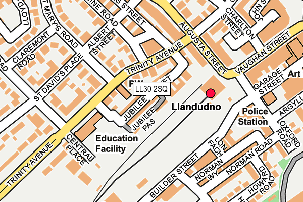 LL30 2SQ map - OS OpenMap – Local (Ordnance Survey)