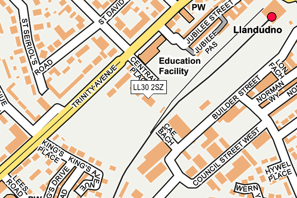 LL30 2SZ map - OS OpenMap – Local (Ordnance Survey)